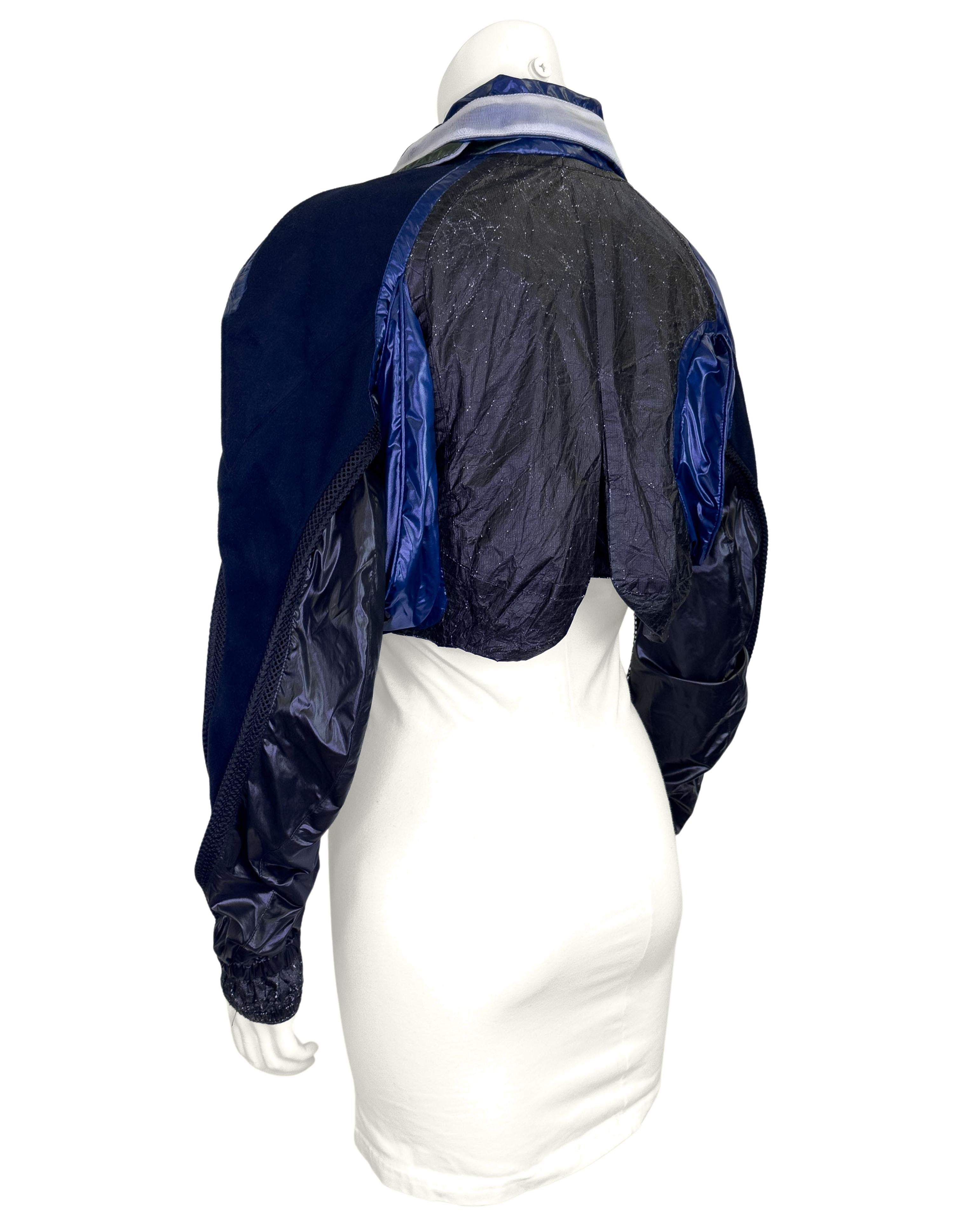 De las mujeres Balenciaga by Nicolas Ghesquière FW 2003 Chaqueta recortada 