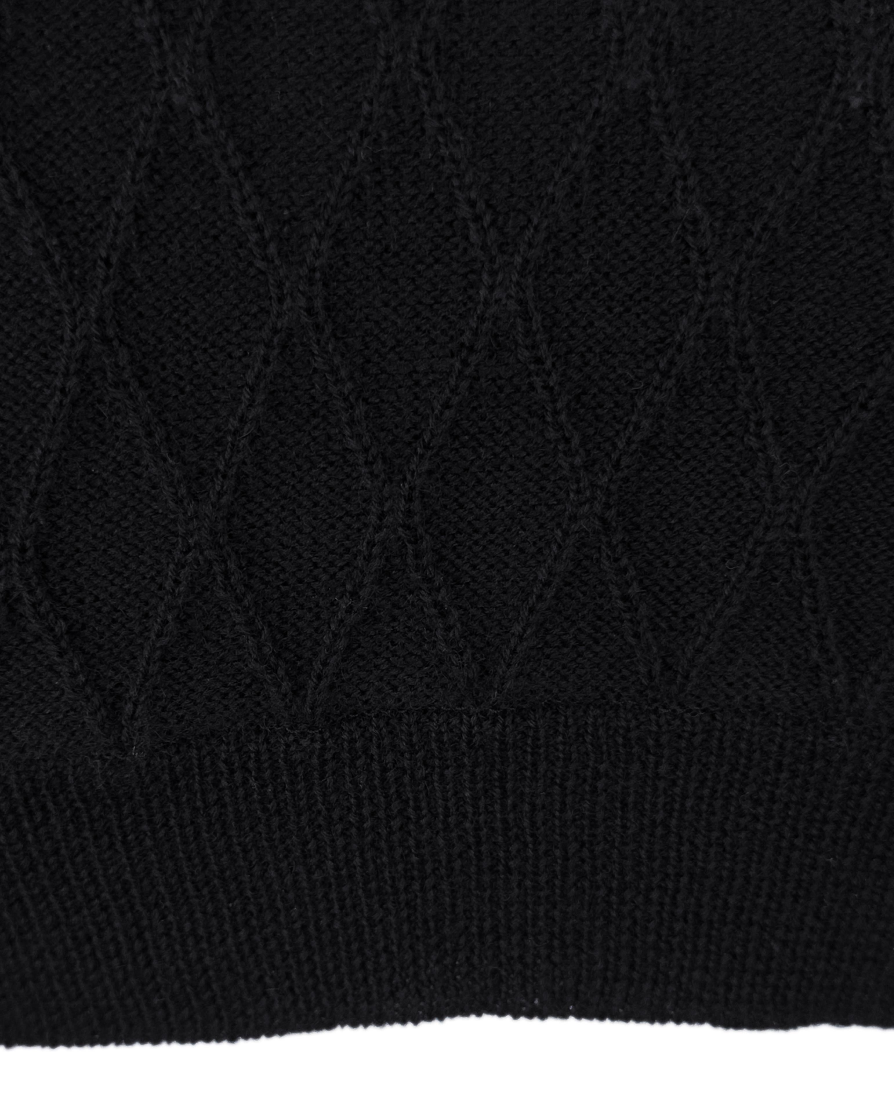 Balenciaga by Nicolas Ghesquière FW 2003 Runway Pull patchwork vert et noir en vente 3