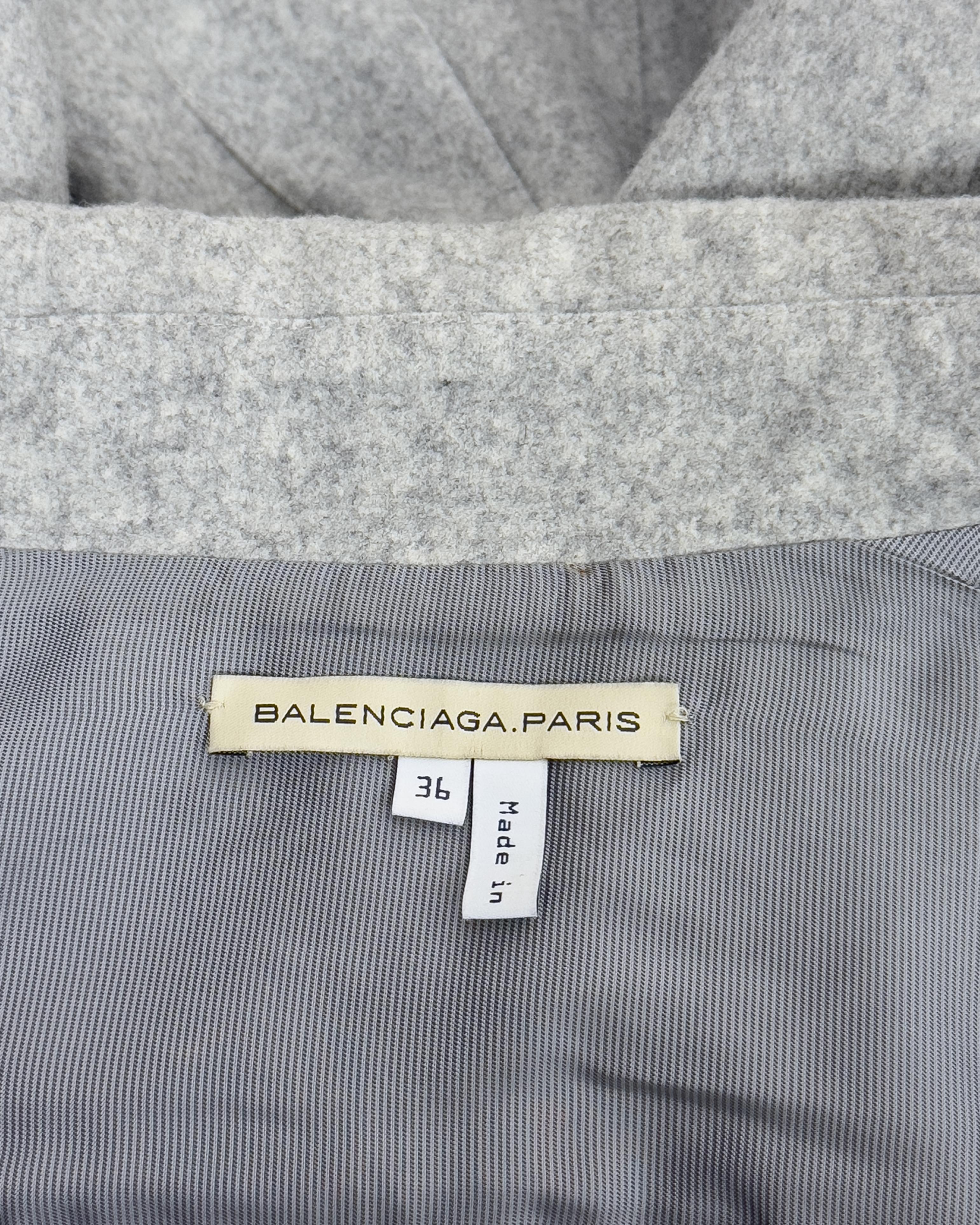 Balenciaga by Nicolas Ghesquière FW 2003 Western Inspired Hourglass Shape Jacket 6