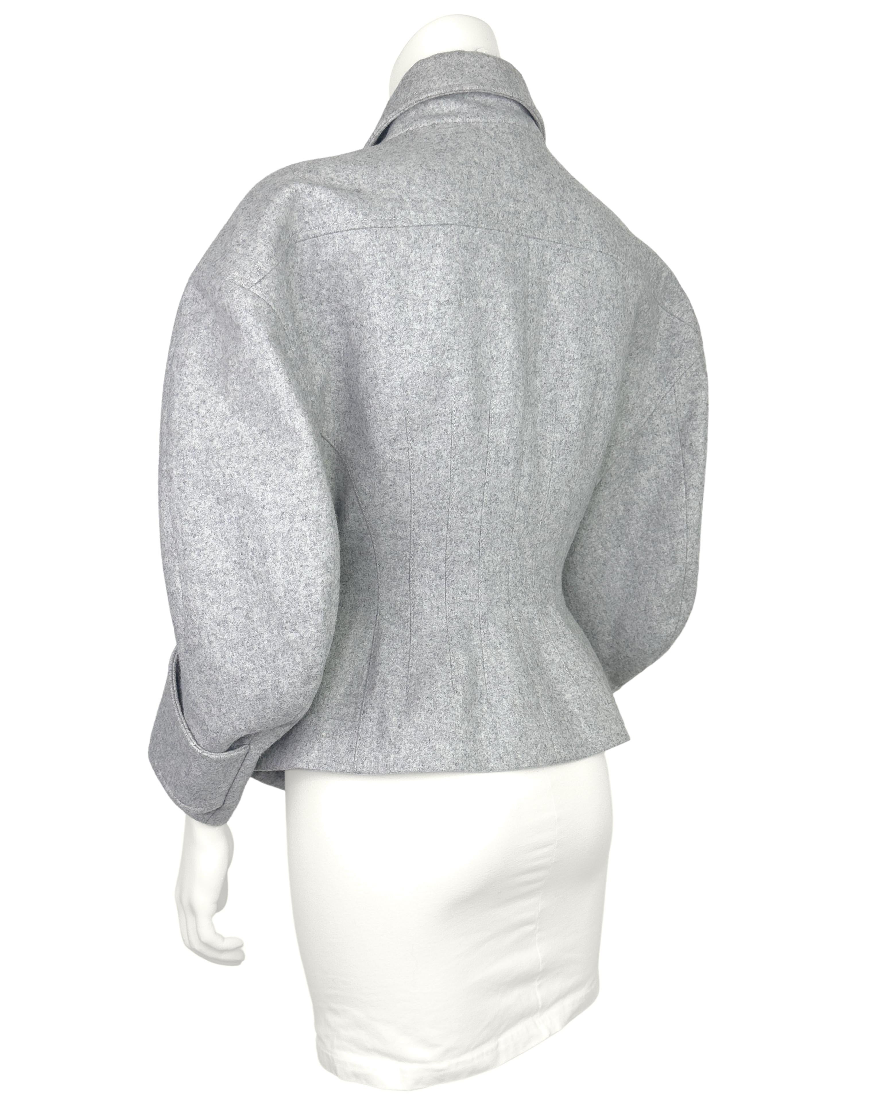 Balenciaga by Nicolas Ghesquière FW 2003 Western Inspired Hourglass Shape Jacket In Excellent Condition In Toronto, Ontario
