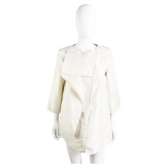 Balenciaga by Nicolas Ghesquière S/S 2009 Asymmetric White Paneled Kimono