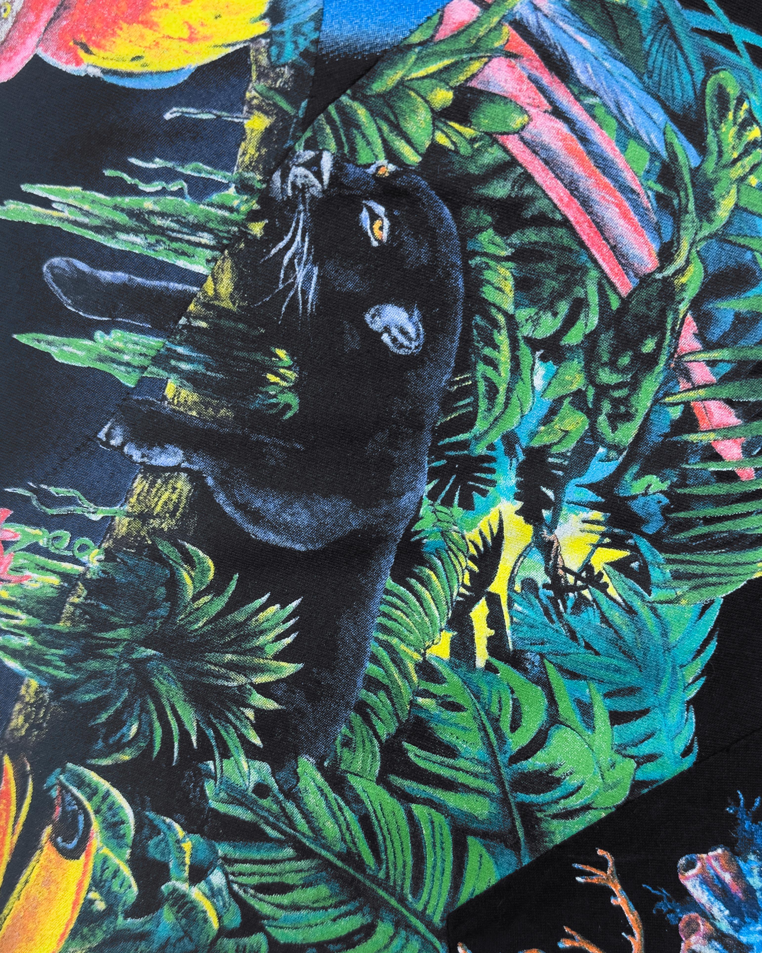 Balenciaga by Nicolas Ghesquiere Spring 2003 Runway Jungle Scuba Print Dress im Angebot 3