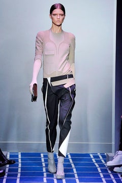 Balenciaga by Nicolas Ghesquiere Spring 2009 Runway Sculptural Leather Top