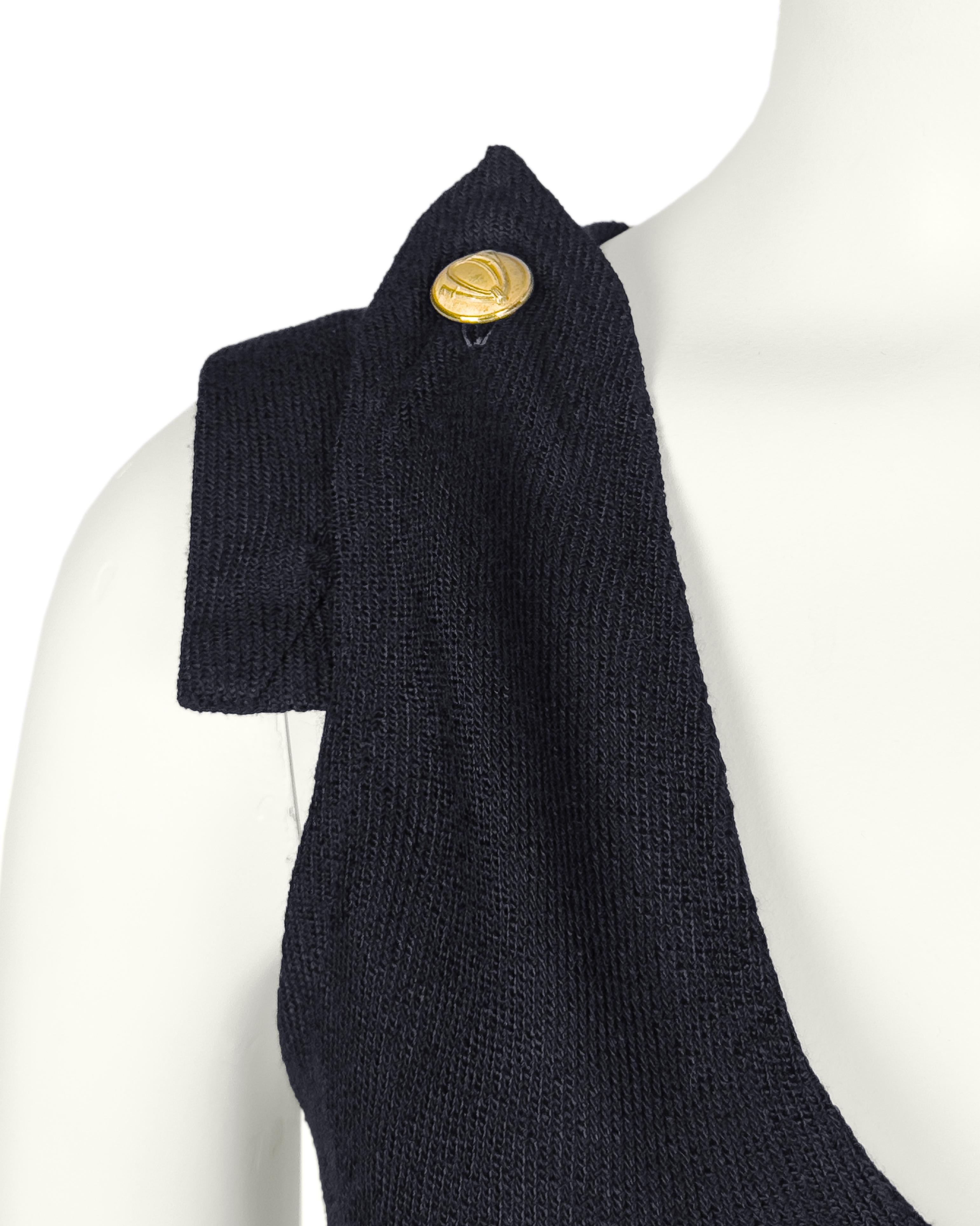 Balenciaga by Nicolas Ghesquière - Abito con zip a spirale in seta Primavera Estate 2005 in vendita 1