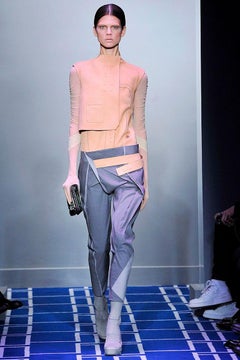 Balenciaga by Nicolas Ghesquière Spring Summer 2009 Runway Sci-fi Pants w Belt