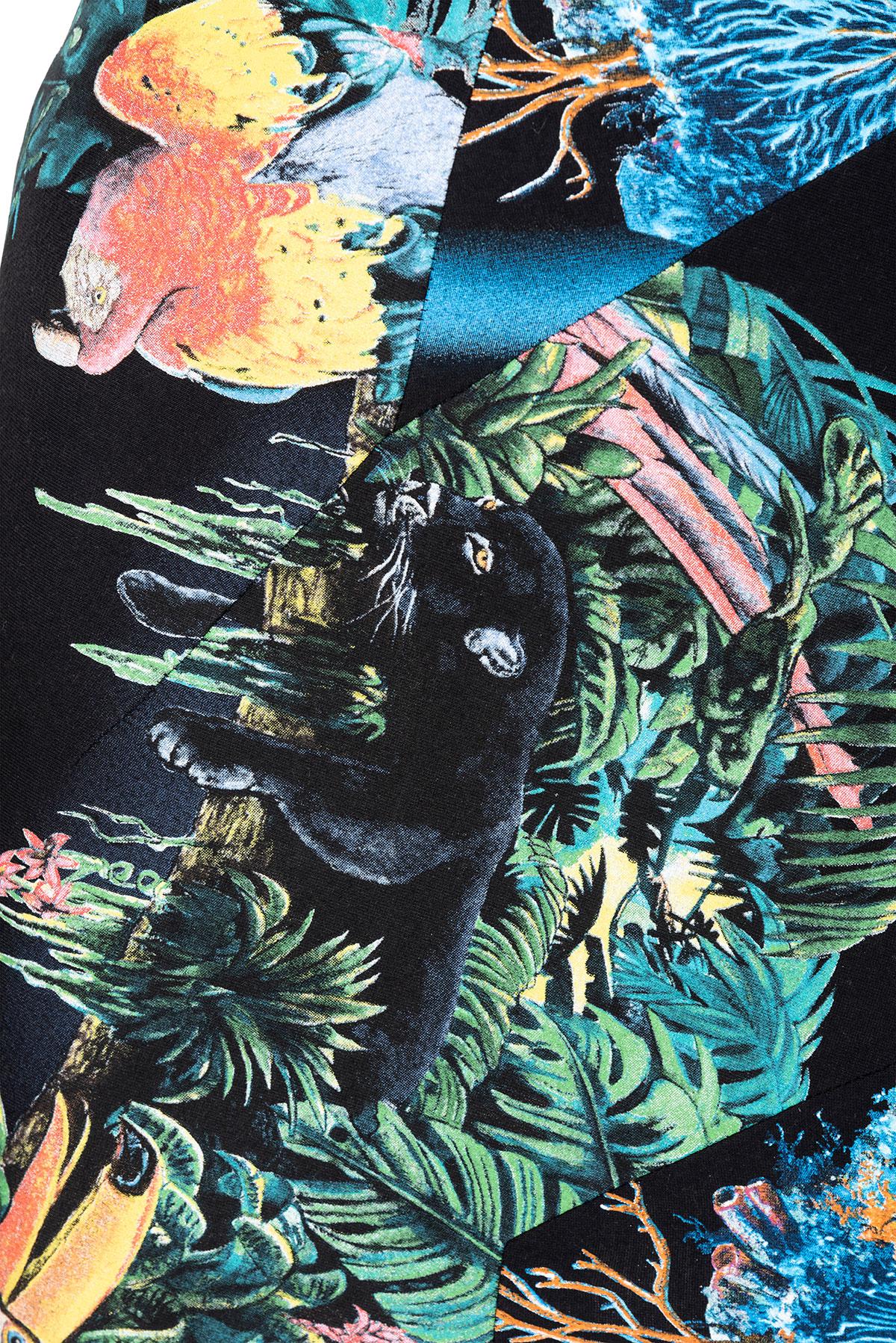 BALENCIAGA BY NICOLAS GHESQUIÈRE SS 03 iconic and rare printed dress For Sale 1