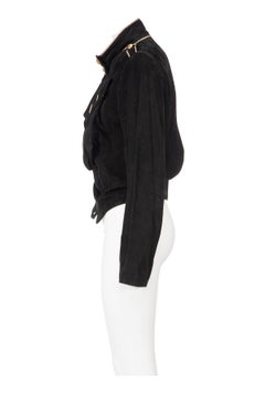 BALENCIAGA BY NICOLAS GHESQUIÈRE SS 05 Iconic and rare suede naval jacket