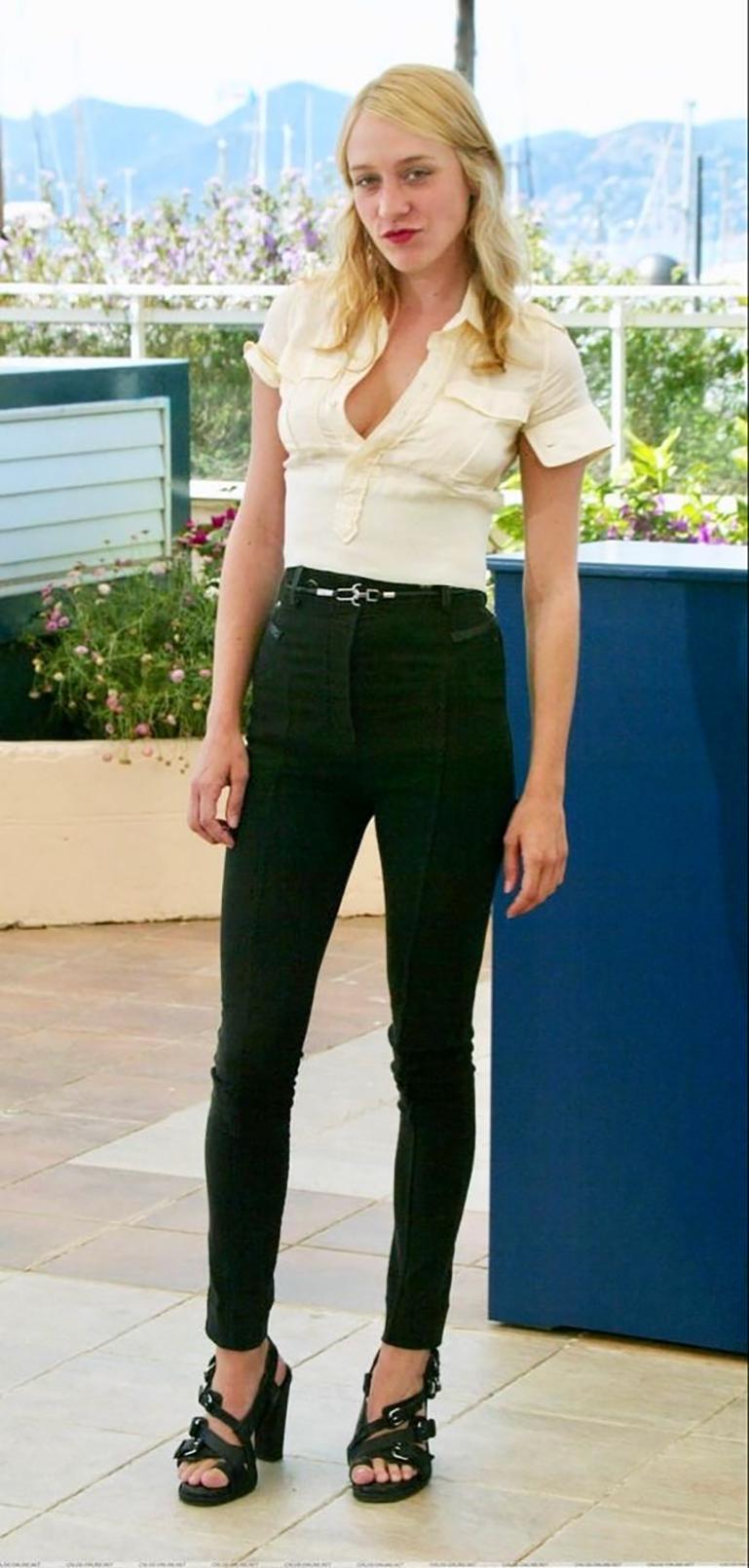 Balenciaga by Nicolas Ghesquière SS 2003 Cropped Satin Scuba Top 1