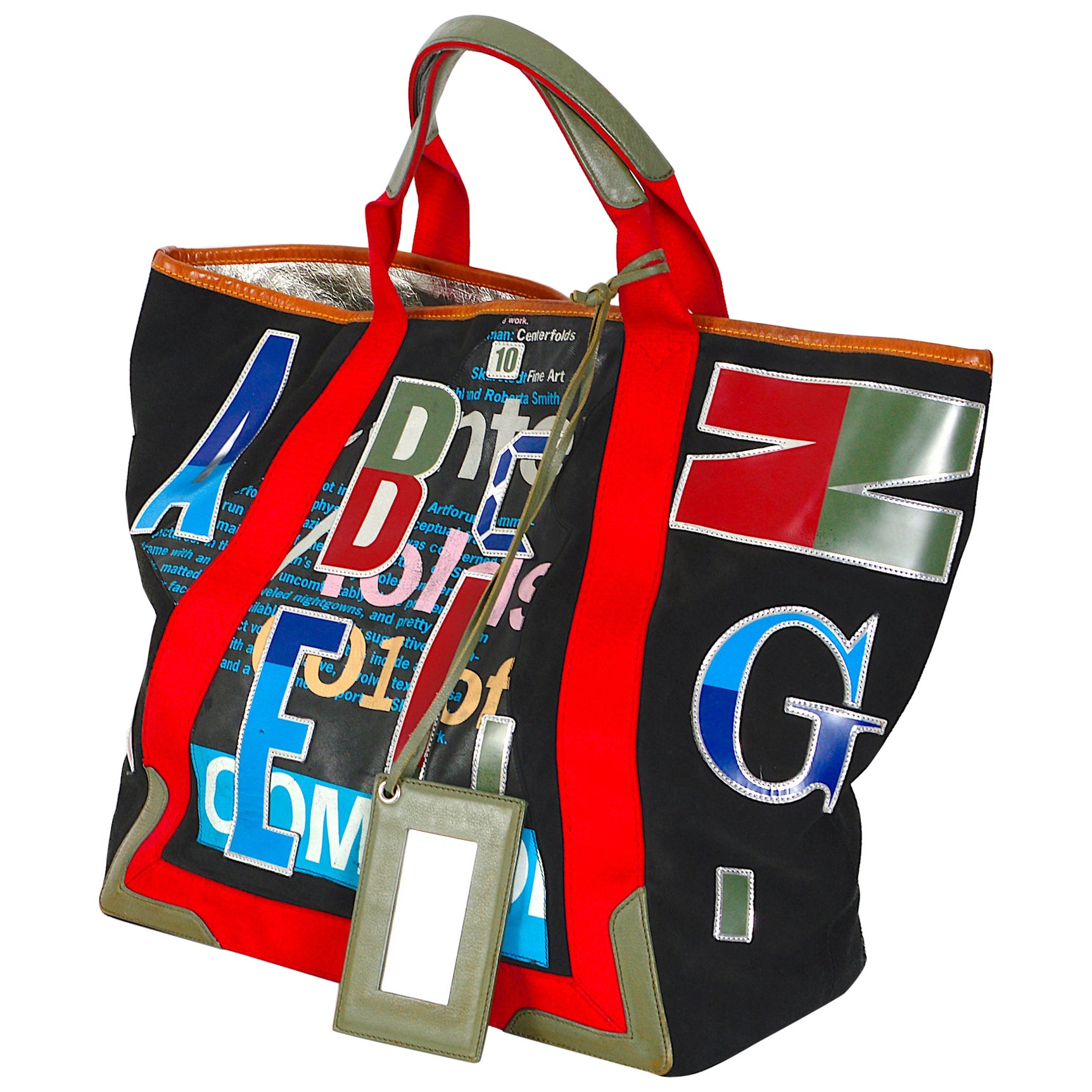 Balenciaga by Nicolas Ghesquiere XL Tragetasche aus schwarzem Wildleder