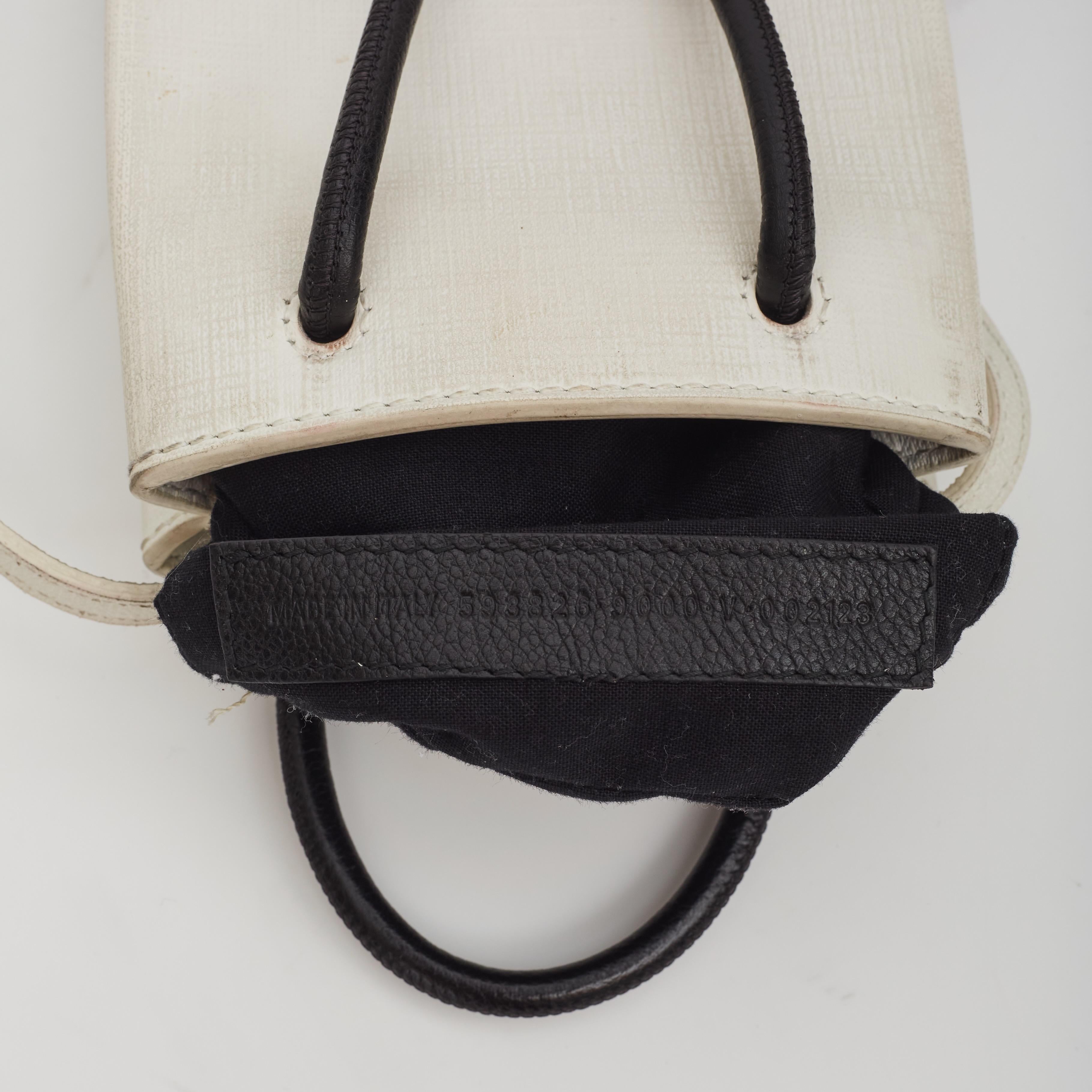Balenciaga Calfskin Logo Shopping Phone Holder Bag For Sale 2