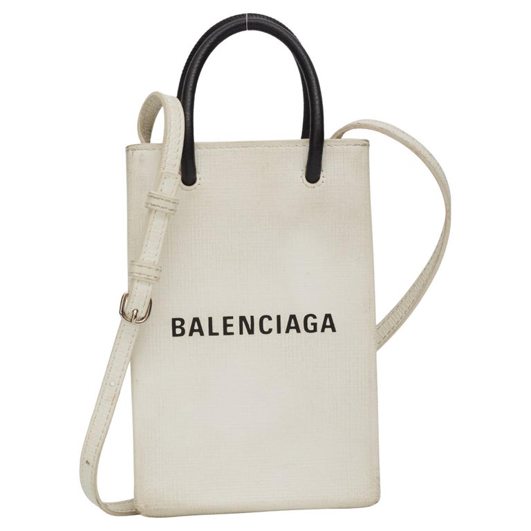 Balenciaga Logo Lunch Box Bag Plastic at 1stDibs