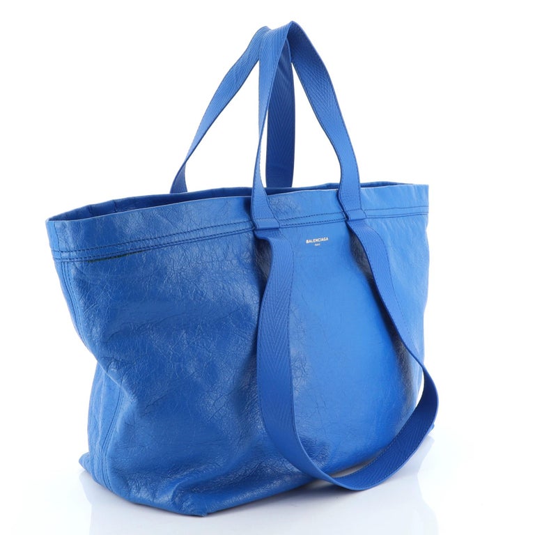 Balenciaga Carry Shopper Tote Leather Large at 1stDibs