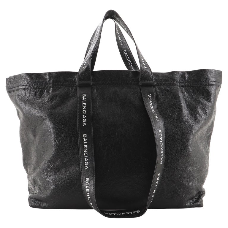 Balenciaga Carry Shopper Tote Leather Medium at 1stDibs
