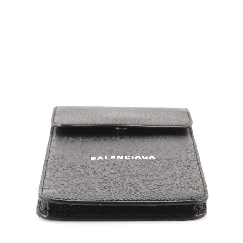 Balenciaga Cash Phone and Card Holder Leather