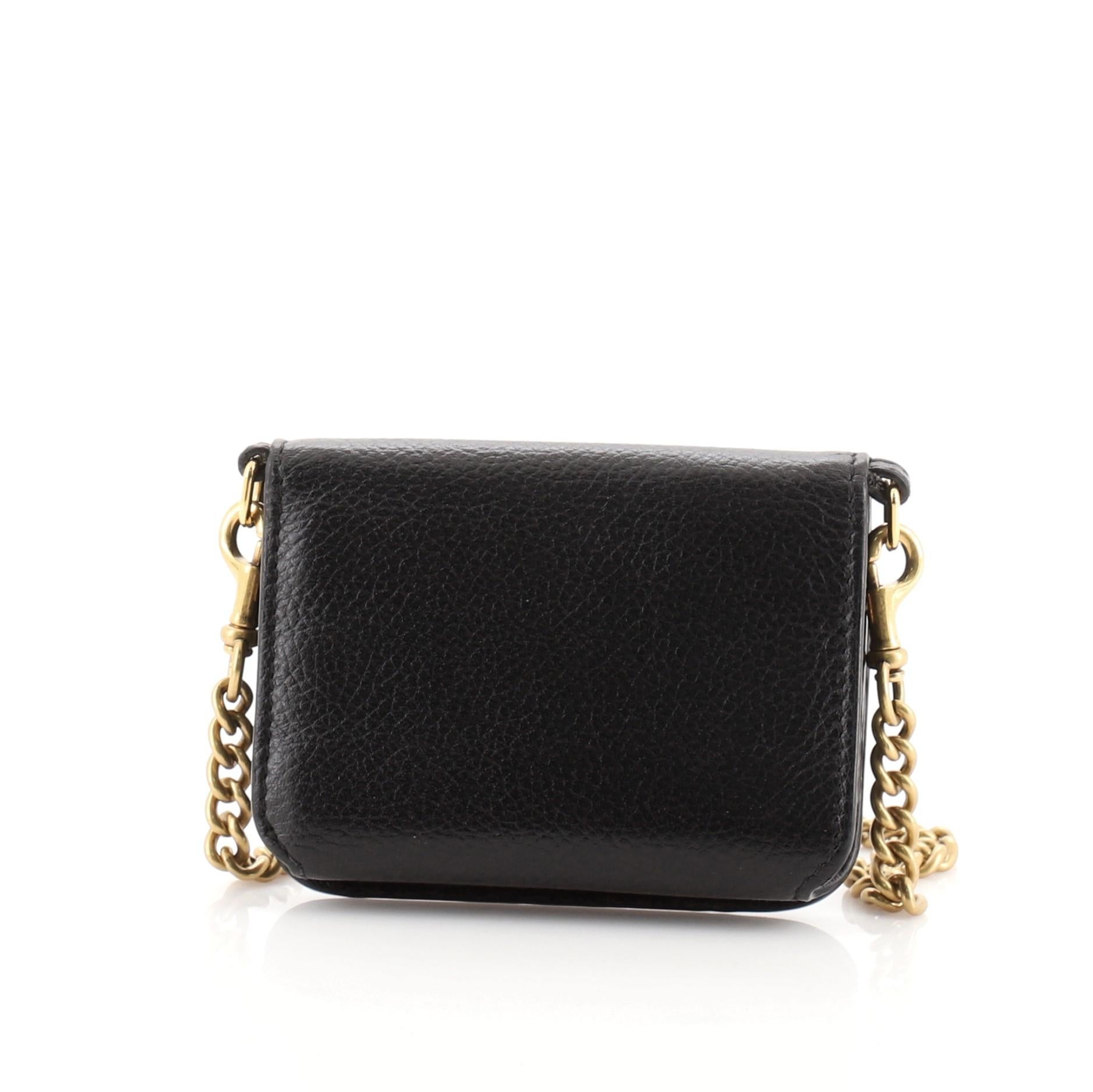 Shop Balenciaga Cash Mini Wallet With Chain  Saks Fifth Avenue