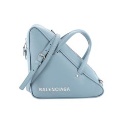 Balenciaga Chain Triangle Duffle Bag Leather Small