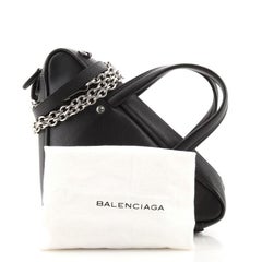 Balenciaga Chain Triangle Duffle Bag Leather XS