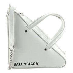 Balenciaga Chain Triangle Duffle Bag Leder XS