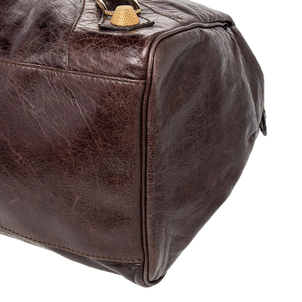 Donna Borsa Balenciaga Charbon in pelle GH Midday