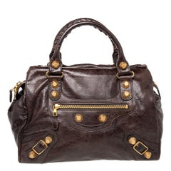 Borsa Balenciaga Charbon in pelle GH Midday
