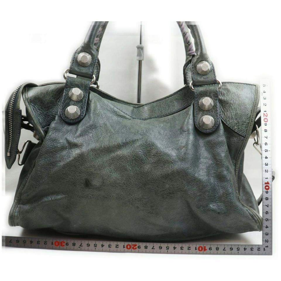 Balenciaga Charcoal Grey Giant the City 2way Shoulder bag 861562 at 1stDibs