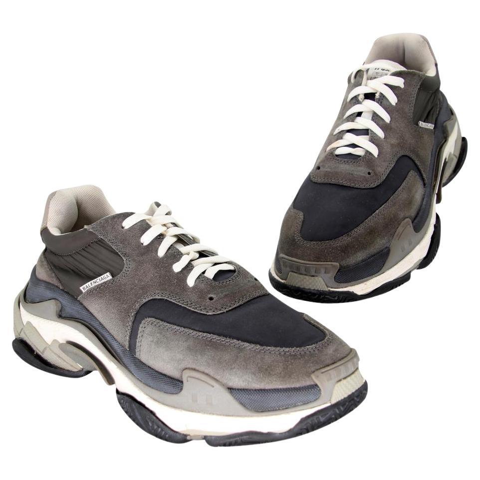 Louis Vuitton Shoe Leather Sneakers Brown Mens Logo GO 0018 Size UK 7 US 8  EU 41