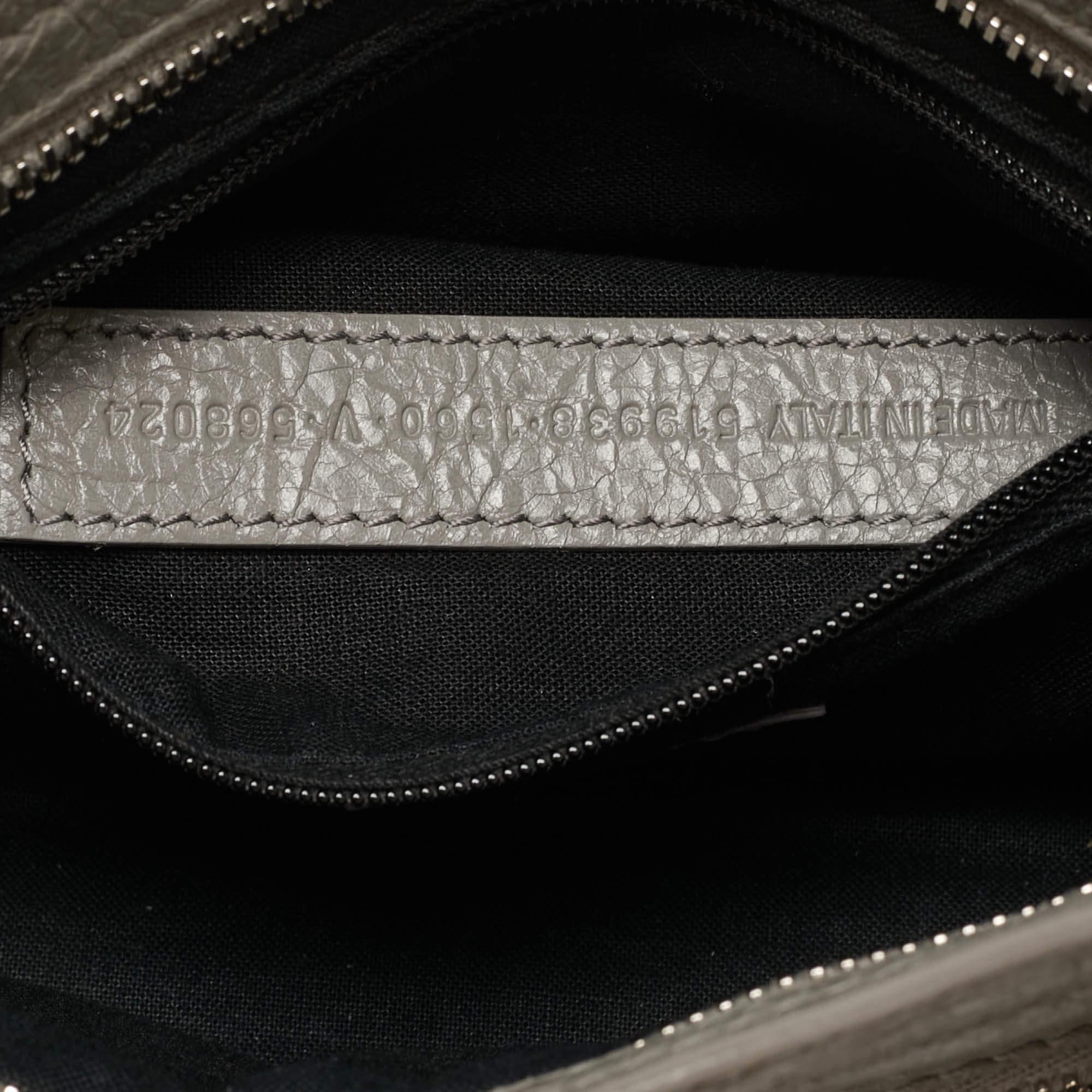 Balenciaga Ciment Leather Mini RH City Tote 13