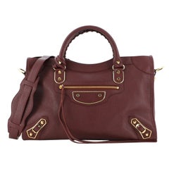 Balenciaga City Classic Metallic Edge Bag Leather Medium