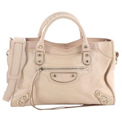 Balenciaga City Classic Metallic Edge Bag Leather Medium