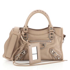 Balenciaga City Classic Metallic Edge Bag Leather Mini