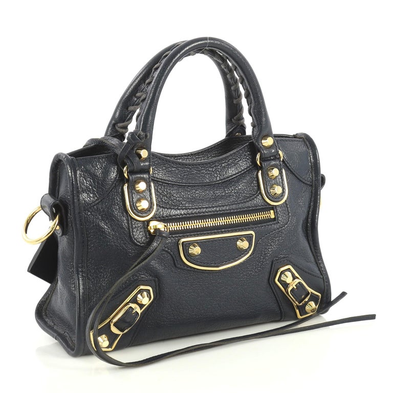 balenciaga metallic edge bag