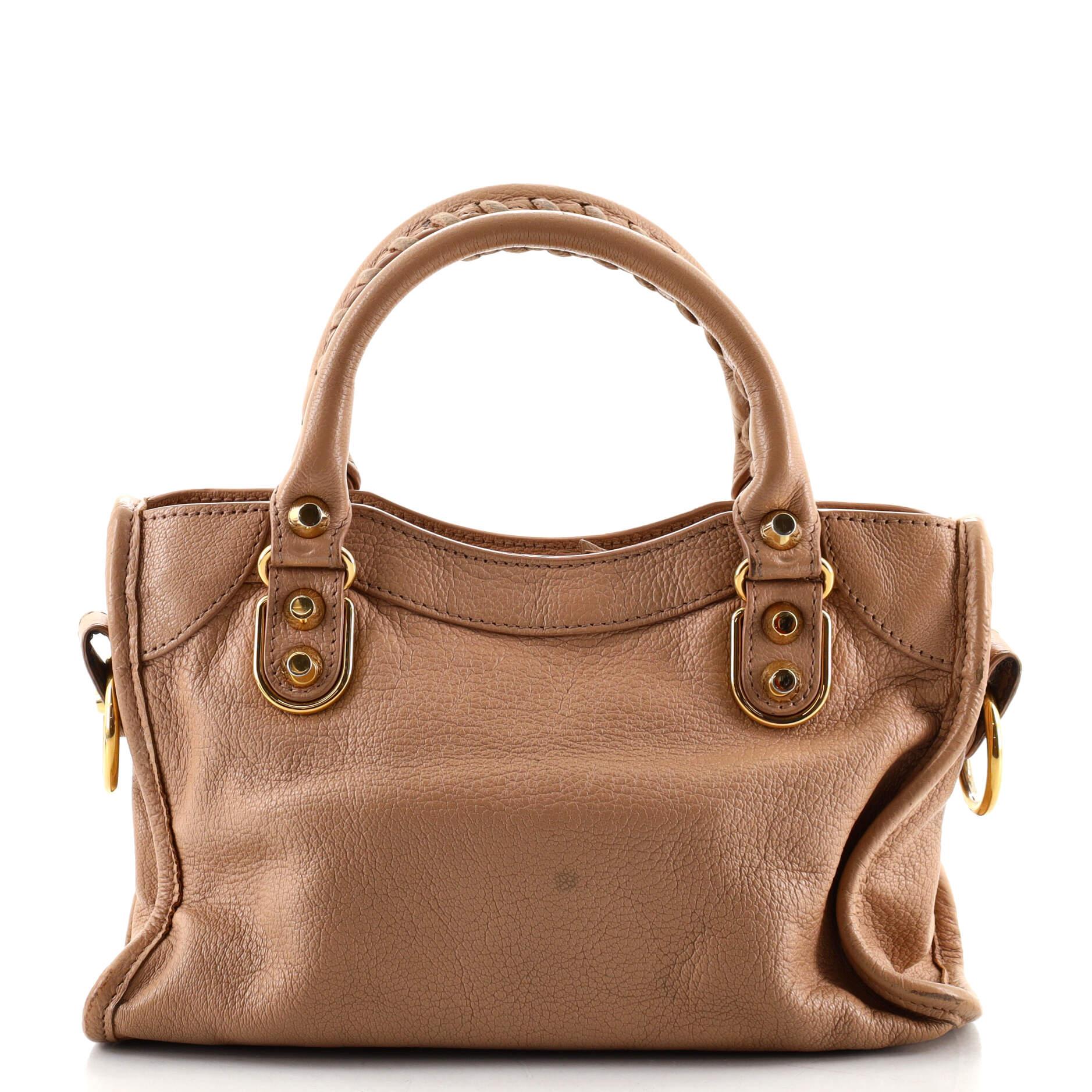 balenciaga metallic bag