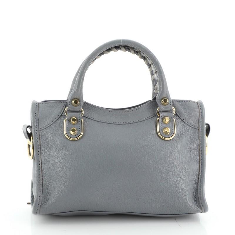 Balenciaga City Classic Metallic Edge Bag Leather Mini at 1stDibs ...