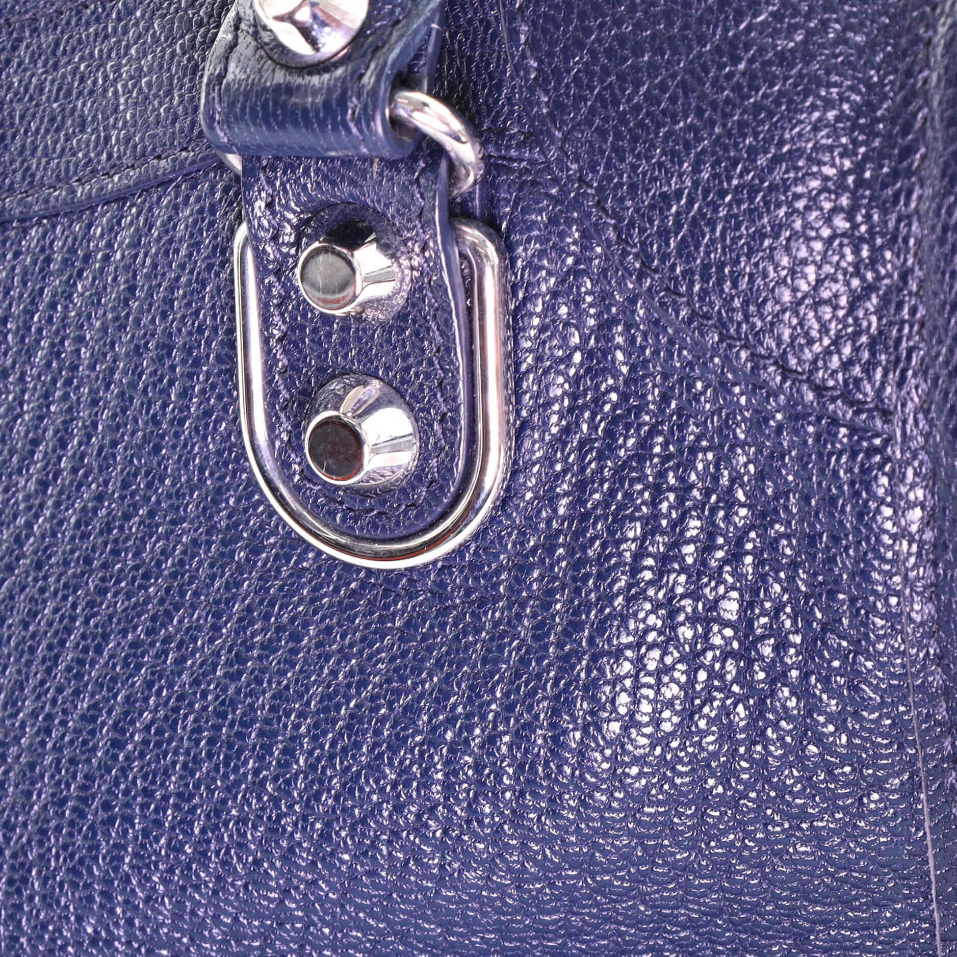 Balenciaga City Classic Metallic Edge Bag Leather Mini 2