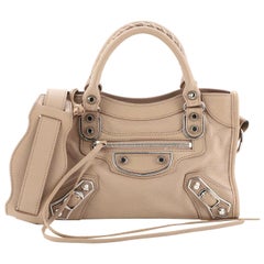 Balenciaga City Classic Metallic Edge Bag Leather Mini