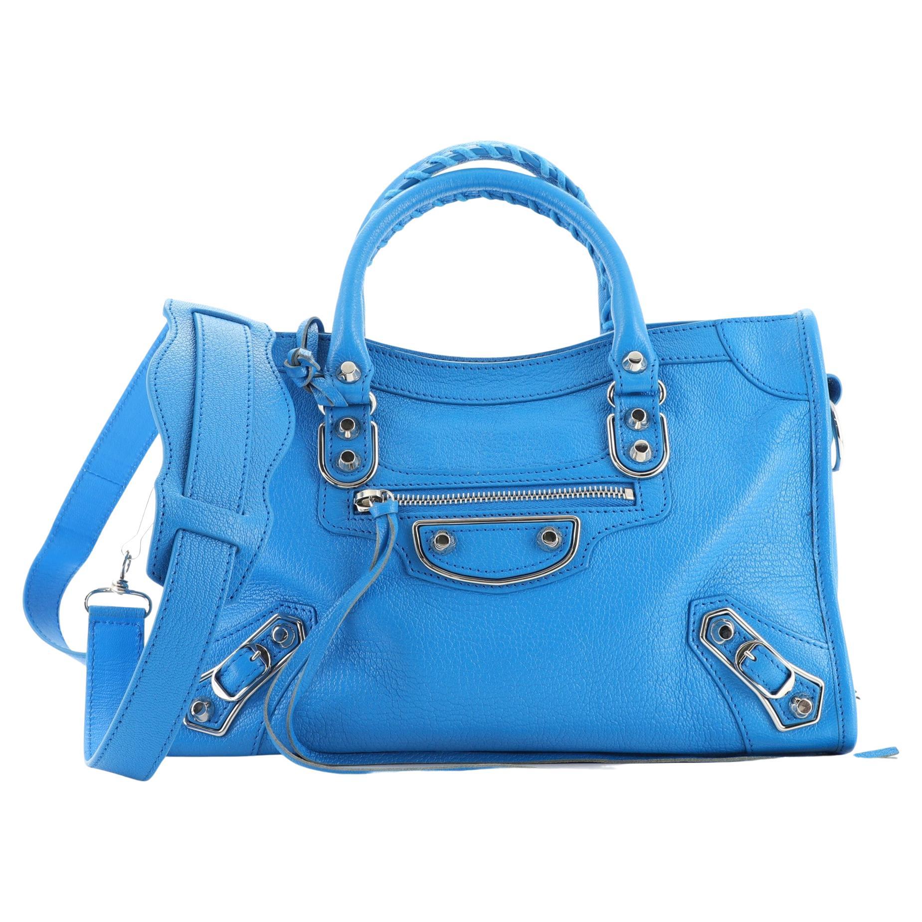 balenciaga classic city metallic edge
