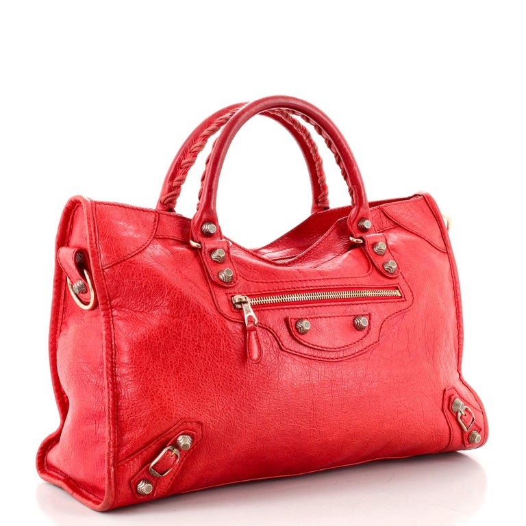 Balenciaga City Classic Studs Bag Leather Medium For Sale at 1stDibs