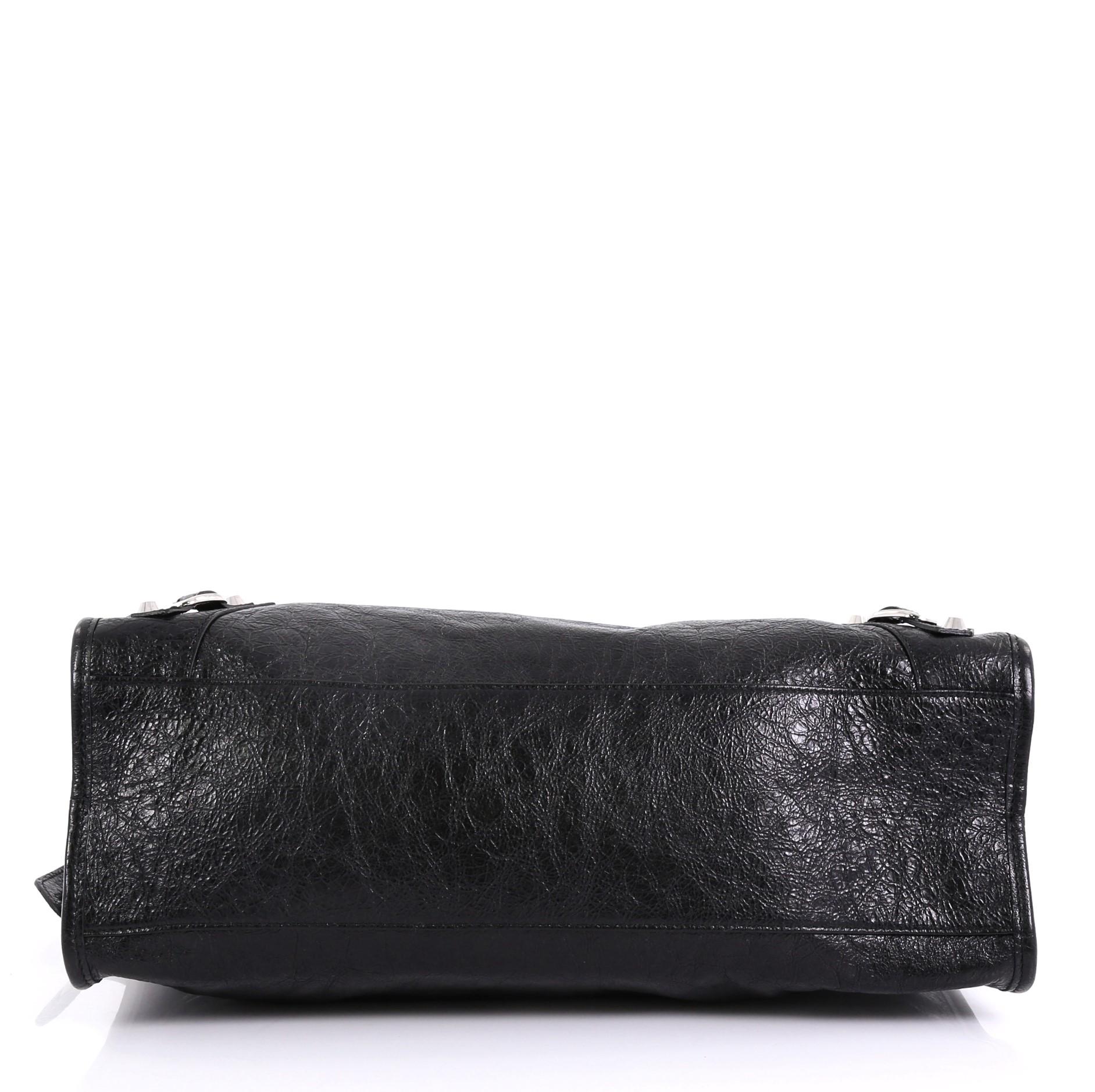 Women's or Men's Balenciaga City Classic Studs Bag Leather Medium