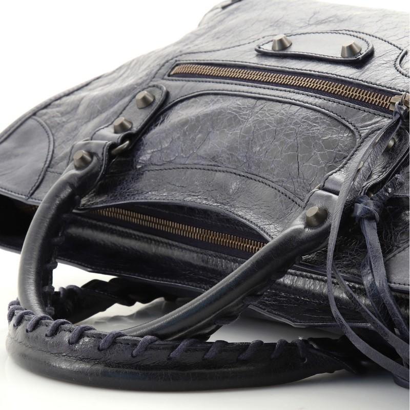 Women's or Men's Balenciaga City Classic Studs Bag Leather Medium