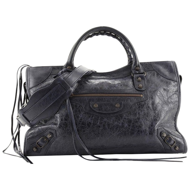 Balenciaga City Classic Nieten Tasche Leder Medium