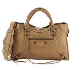 Balenciaga City Classic Studs Bag Leather Medium