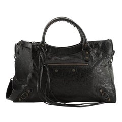 Balenciaga City Classic Studs Bag Leather Medium 