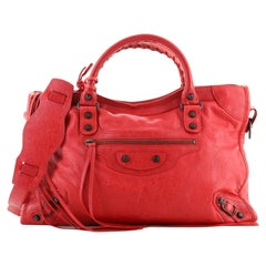 Balenciaga City Classic Studs Bag Leather Medium