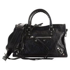 Balenciaga City Classic Studs Bag Leather Small