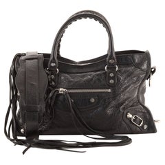 Balenciaga City Classic Studs Bag Leather Small