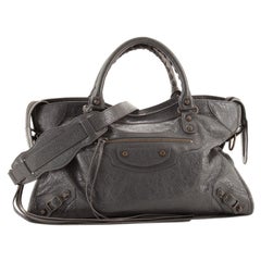Balenciaga City Classic Studs Bag Leather Small