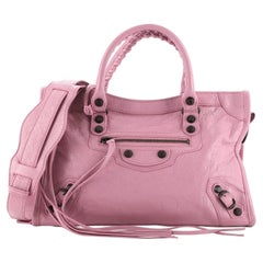 Balenciaga City Classic Studs Bag Leather Small