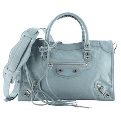 Balenciaga City Classic Studs Bag Leather Small