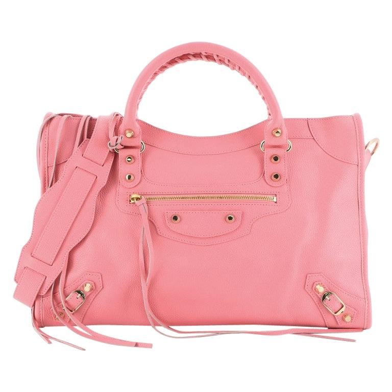 Balenciaga City Bag Pink - For Sale on 1stDibs | pink