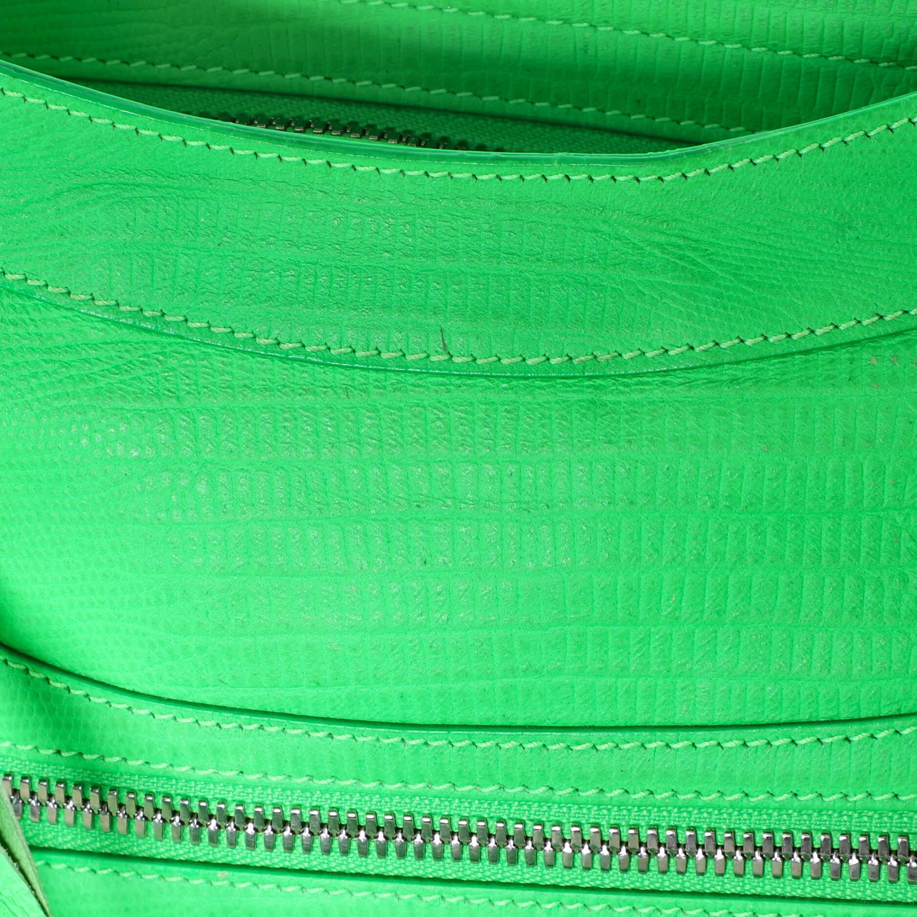 Balenciaga City Classic Studs Bag Lizard Embossed Leather Medium 2